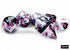 CHX 26469 Gemini Black-White/pink Polyhedral 7-Dice Set