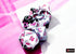CHX 26469 Gemini Black-White/pink Polyhedral 7-Dice Set