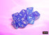 CHX 27567 Nebula Aura/white Luminary Polyhedral 7-Dice Set