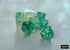 CHX 27595 Borealis Kelp/light green Luminary Polyhedral 7-Dice Set