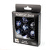 MDG 16mm Acrylic Polyhedral Dice Set: Stardust Galaxy