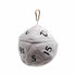 d20 Plush Dice Bag White