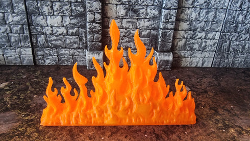 Wall of Fire - Translucent Orange