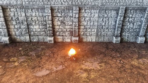 28mm Flaming Brazier - LED