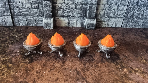 28mm Flaming Brazier - LED