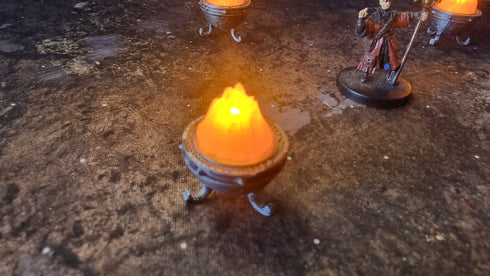 28mm Flaming Brazier - LED