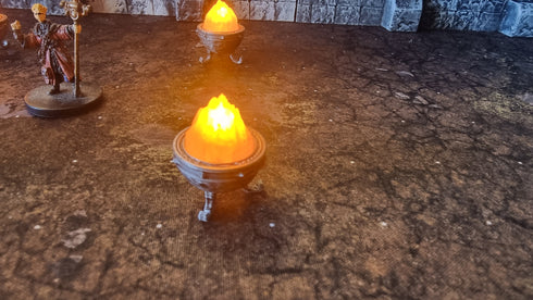 28mm Flaming Brazier - LED