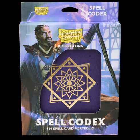 Dragon Shield Roleplaying Spell Codex Arcane Purple
