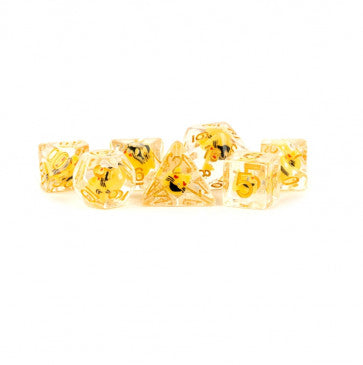 MDG 16mm Resin Polyhedral Dice Set: Infused Cat Dice