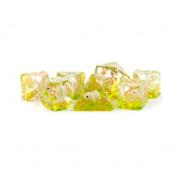 MDG 16mm Resin Polyhedral Dice Set: Infused Elephant Dice