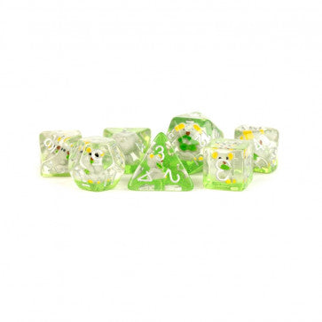 MDG 16mm Resin Polyhedral Dice Set: Infused Koala Dice