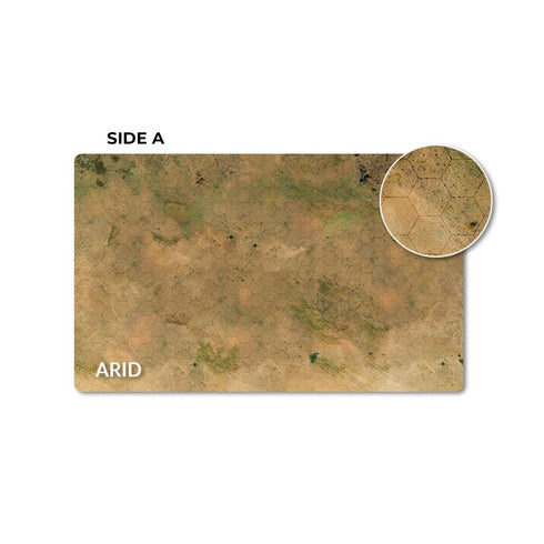 Hextech Terrain: Gaming Mat – Arid/Urban
