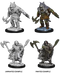 Nolzurs Marvelous Unpainted Miniatures Male Half Orc Barbarian