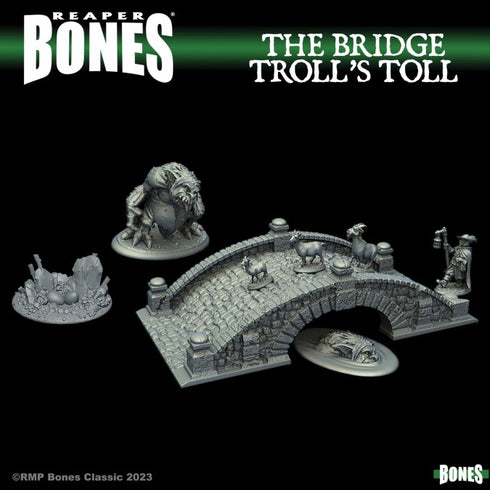 The Bridge Troll's Toll - Reaper Miniatures Bones Classic