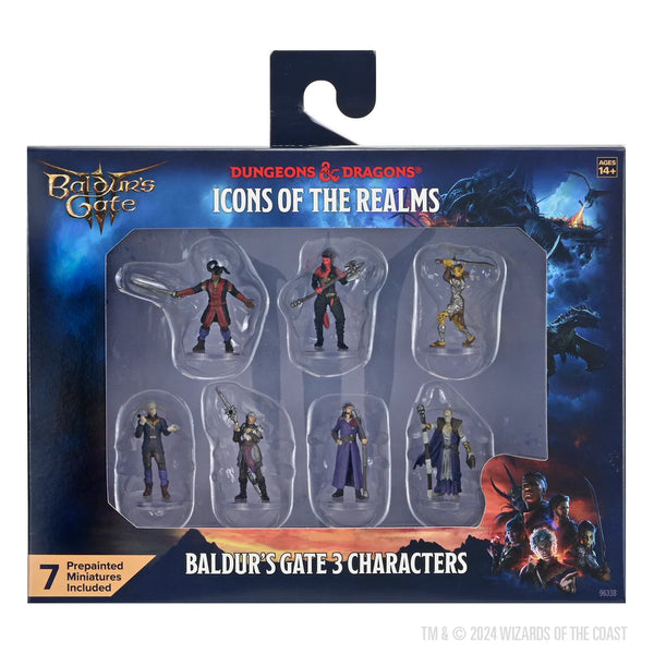 D&D Icons of the Realms: Baldur's Gate 3 – Character Boxed Set