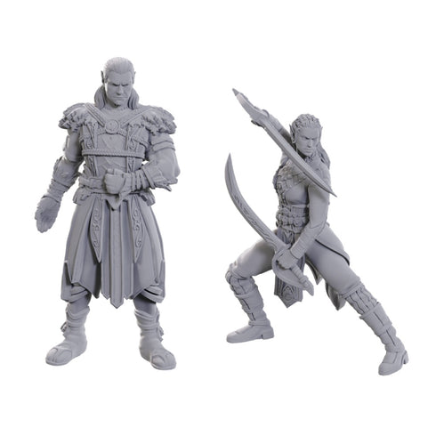 D&D Nolzur's Marvelous Miniatures: Special Edition Baldur's Gate 3: Jaheira & Halsin