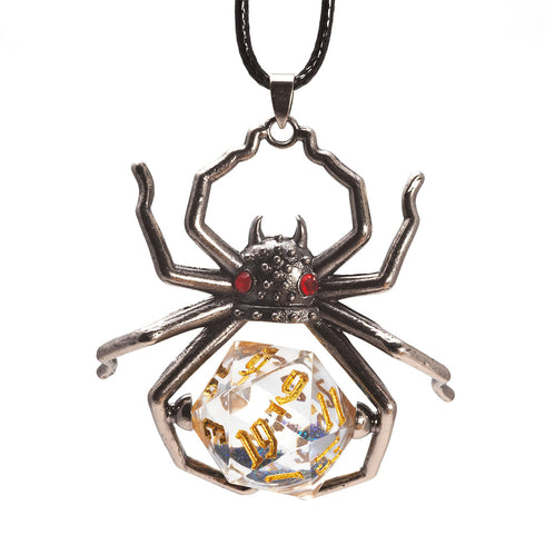 Sirius Dice - Black Widow 20 Necklace