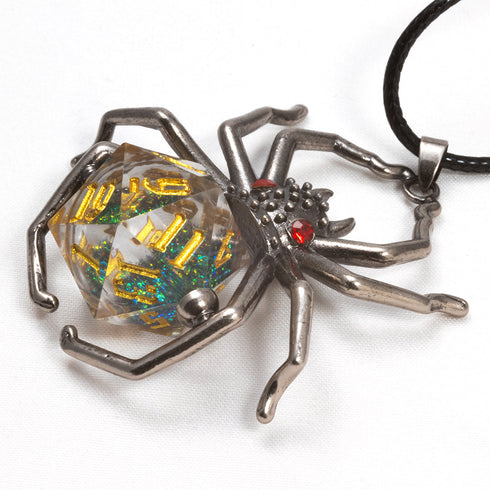 Sirius Dice - Black Widow 20 Necklace