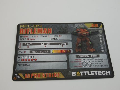 Rifleman - Battletech Inner Sphere Battle Lance Set - Catalyst Game Lab