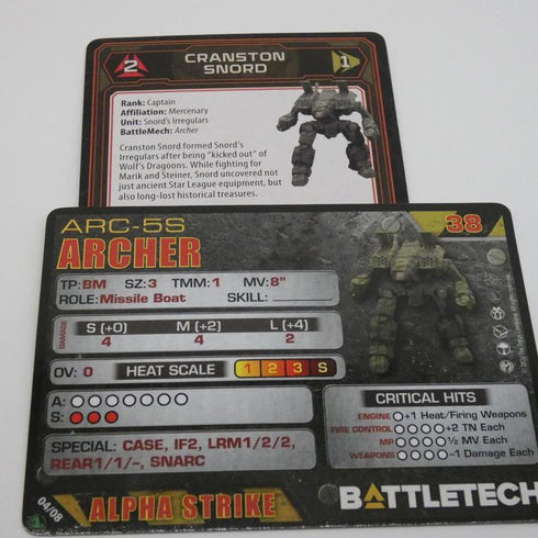 Archer - Battletech Inner Sphere Command Lance Set - Catalyst Game Lab