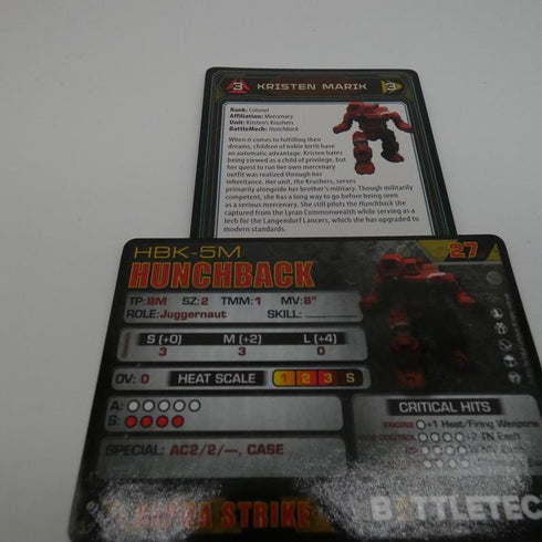 Hunchback - Battletech Inner Sphere Urban Lance Set - Catalyst Game Lab