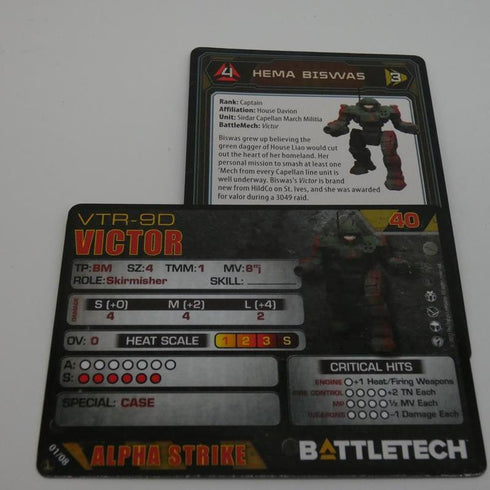 Victor - Battletech Inner Sphere Urban Lance Set - Catalyst Game Lab