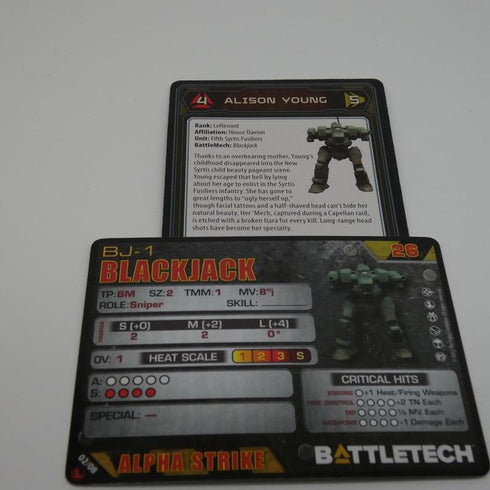 Blackjack - Battletech Inner Sphere Striker Lance Set - Catalyst Game Lab