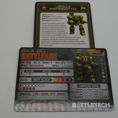 Battleaxe - Battletech Proliferation Cycle Set - Catalyst Game Lab