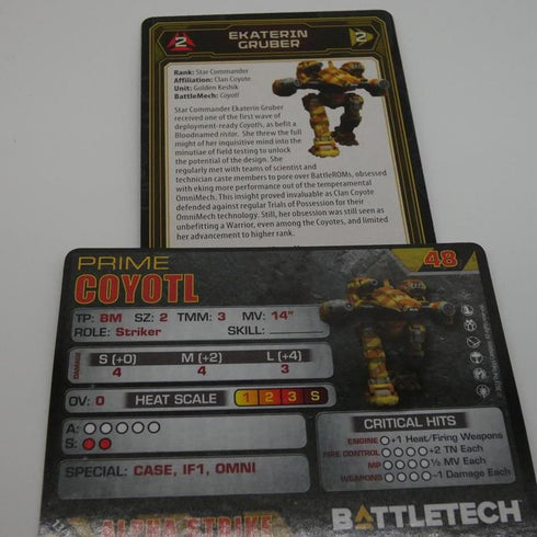 Coyotl - Battletech Proliferation Cycle Set - Catalyst Game Lab