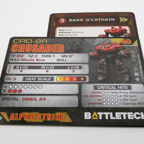 Crusader - Battletech Kell Hounds Striker Set - Catalyst Game Lab