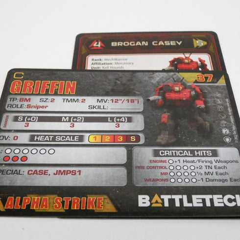Griffin - Battletech Kell Hounds Striker Set - Catalyst Game Lab