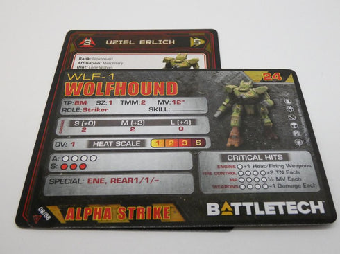 Wolfhound - Battletech Kell Hounds Striker Set - Catalyst Game Lab