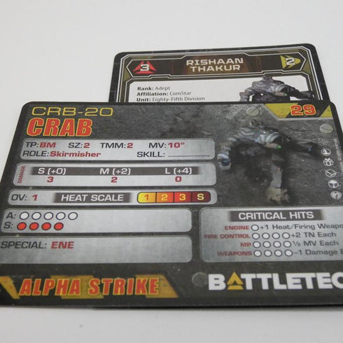 Crab - Battletech ComStar Battle lvl II Set - Catalyst Game Lab