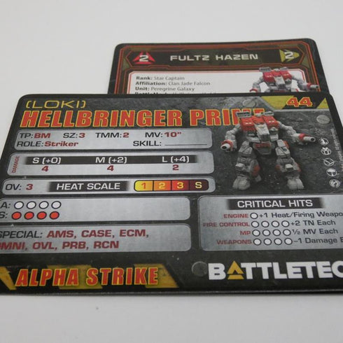 Loki (Hellbringer) - Battletech Clan Heavy Striker Star - Catalyst Game Lab