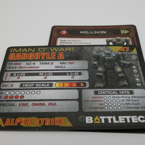 Gargoyle (Man O' War) - Battletech Clan Heavy Striker Star - Catalyst Game Lab