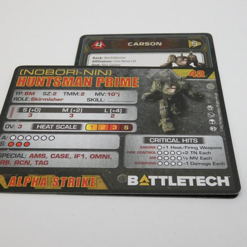 Huntsman (Nobori-nin) - Battletech Clan Heavy Battle Star - Catalyst Game Lab