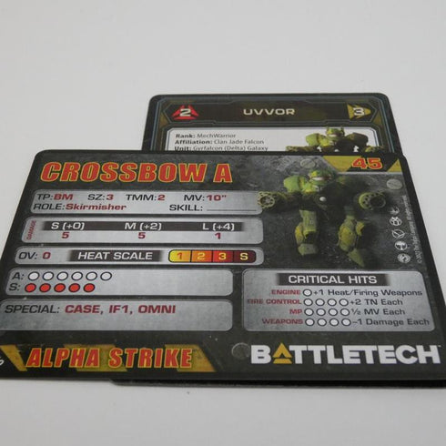 Crossbow - Battletech Clan Heavy Battle Star - Catalyst Game Lab