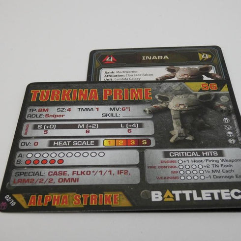 Turkina - Battletech Clan Heavy Battle Star - Catalyst Game Lab