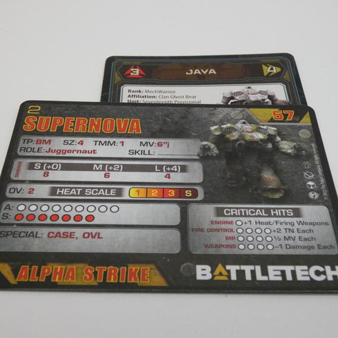 Supernova - Battletech Clan Heavy Star - Catalyst Game Lab