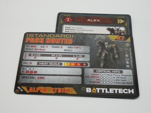 Pack Hunter - Battletech Clan Ad Hoc Star - Catalyst Game Lab