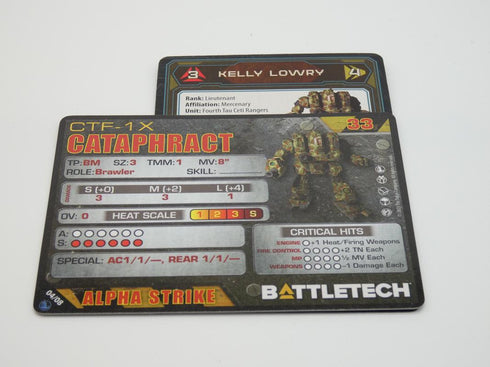 Cataphract - Battletech Inner Sphere Heavy Battle Lance - Catalyst Game Lab