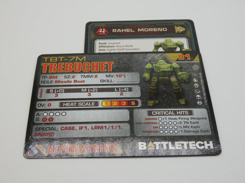 Trebuchet - Battletech Inner Sphere Fire Lance - Catalyst Game Lab
