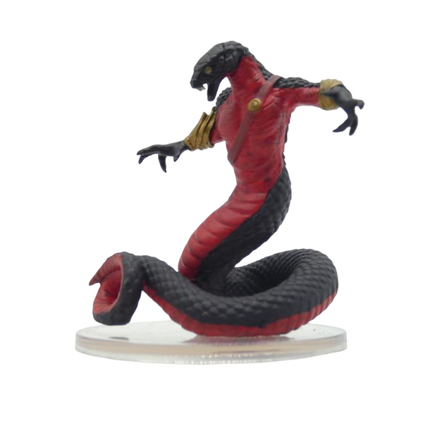 Yuan-Ti Abomination (black-red) - Ghost Light - #32B