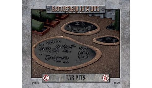 Battlefield in a Box: Tar Pits (x3) - 30mm