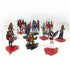 Arcknight Flat Plastic Miniatures - Lovestruck Warband - 10 2D Minis