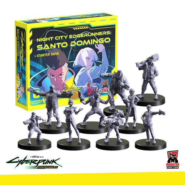 Cyberpunk Edgerunners: Combat Zone: Santo Domingo Starter Gang