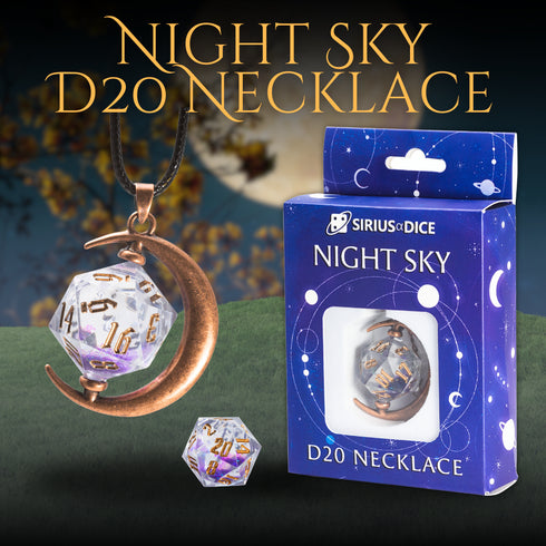Sirius Dice - Night Sky 20 Necklace