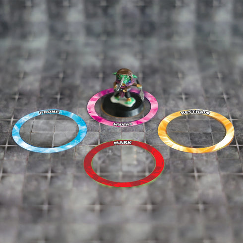 Arcknight Flat Plastic Miniatures - 5E Area Templates