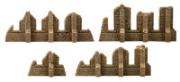 Battlefield in a Box: Gothic Battlefields: Walls - Sandstone