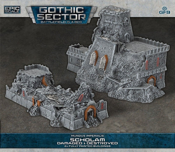 Gothic Sector – Mundus Imperialis: Scholam (Damaged & Destroyed)